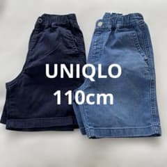 【2枚セット】UNIQLO 110cm ハーフパンツのサムネイル