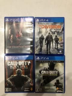 ps4 ソフト4本セットのサムネイル