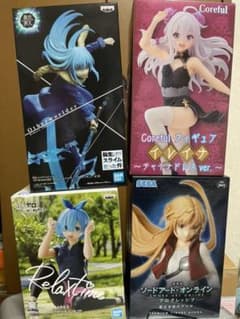 イレイナ、リムル、アスナ、レムフィギュアセットのサムネイル
