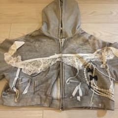 theredthread print hoodie 1 toys グレー - メルカリ