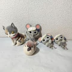 ☆　鬼滅の刃フィギュア　Fluffy Puffy 　茶々丸　チュン太郎　☆