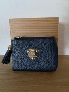 アタオ⭐︎ワルツケリー ネイビー 三つ折り財布 - メルカリ