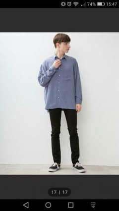 【STUDIOUS】ヴィンテージサテンビッグシルエットシャツのサムネイル