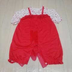 70㎝*ミキハウス*ロンパースのサムネイル