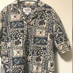 ハワイ アロハシャツ 半袖 オープンカラーシャツ ビンテージ vintageのサムネイル