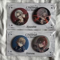 新品/未開封)にじさんじ ChroNoiR グリッター缶バッジセット 叶 葛葉