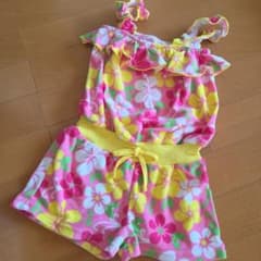 キッズ服 タオル生地 オールインワンのサムネイル