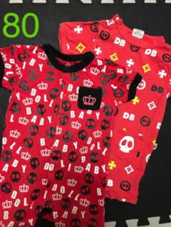 ベビードール ロンパース セット☆80のサムネイル