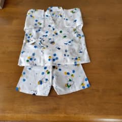 甚平 子供用 100サイズ くま 風船柄のサムネイル