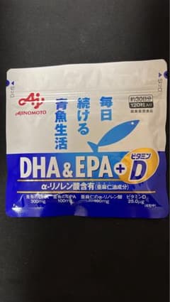 味の素 DHA&EPA+ビタミンD 120粒入のサムネイル