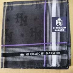HIROMICHI NAKANO メンズ ハンカチ チェック柄のサムネイル
