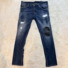 DSQUARED2 Skater Jean スキニーデニム 50 レザーパッチ DSQUARED2 Skater Jean スキニーデニム 50 レザーパッチ - メルカリ