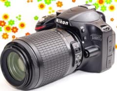 Nikon ニコン D3200☆高画質一眼レフ☆望遠レンズセット☆スマホに転送♪ Nikon ニコン D3200☆高画質一眼レフ☆望遠レンズセット☆スマホに転送