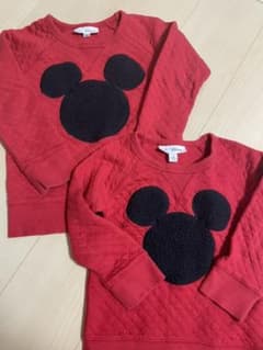 BabyGap ミッキー　キルティングトレーナー　リンクコーデのサムネイル
