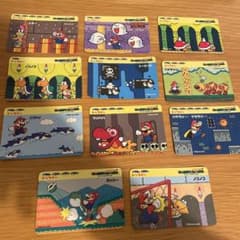 トップサン当時物 スーパーマリオ ノーマルカード 12枚セット - メルカリ