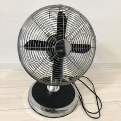 扇風機　卓上扇風機　レトロ扇風機　メタル扇風機　ドウシシャ　メタル卓上扇風機のサムネイル