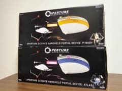 NECA portal gun 1/1 ポータルガン レプリカ 2台セット NECA portal gun 1/1 ポータルガン レプリカ 2台セット - メルカリ