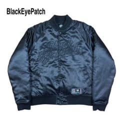 Black Eye Patch スタジャン ジャケット 中綿 ブラック M - メルカリ