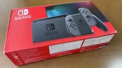 Nintendo Switch 本体 グレー 箱付きバッテリー強化版 - メルカリ