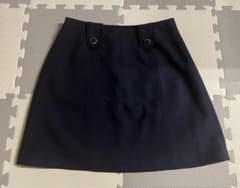 Thumbnail of Lily Brown Aラインスカート 0 ネイビー