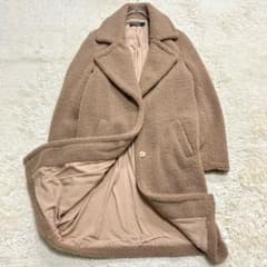 ゆったり ローレンラルフローレン ボアロングコート テディベア