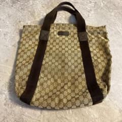 グッチ　GUCCI 布トートバッグのサムネイル