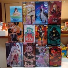 最新厳選プライズフィギュアまとめ売り12体セット① - メルカリ