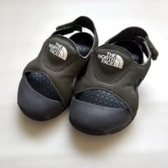 【美品・即納】THE NORTH FACE キッズ サンダル カーキのサムネイル