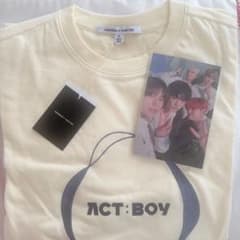 【レア品TXTフォトカード付き】ACT:BOY ツアーTシャツ M