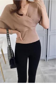 カシュクールニットのサムネイル