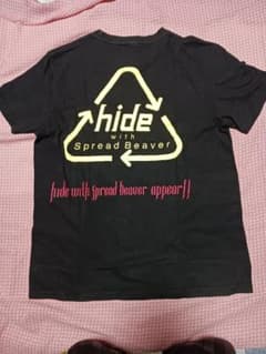 hide 美品！ hide with Spread Beaver 半袖Tシャツ hide with Spread Beaver Tシャツ、おまけ付き！ - メルカリ