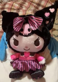 BIG! マイメロディ クロミ50周年 & 20周年記念ぬいぐるみ　オマケ付き マイメロディ クロミ 50th＆20th アニバーサリーBIGぬいぐるみ - メルカリ