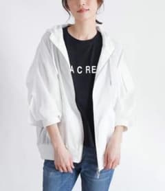 ☆新品、タグ付き☆ CLOVE ライトフードブルゾン ヤマダヤ - メルカリ