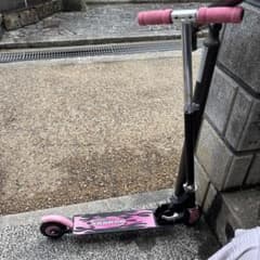 Fuego キックボード 折りたたみ式 ピンクのサムネイル