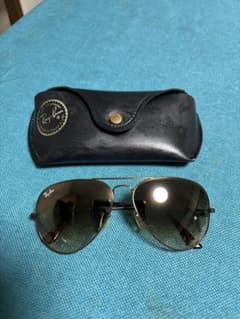 レイバン　RAY-BAN サングラス　ケース付　ブラウン　ティアドロップのサムネイル