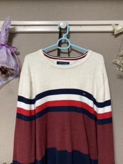 値下げしました！！トミーヒルフィンガー　ニット　定番のサムネイル