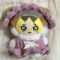 ぬい服　ワンピース　編み物　ちみけものサムネイル