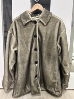 JEANASIS ベージュ　ムートンコートのサムネイル
