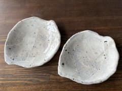 手作り風 陶器 プレート 2枚セット 皿 和食器のサムネイル