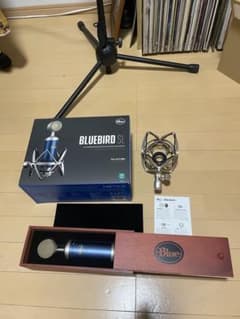 Blue Bluebird SL コンデンサーマイク 箱 ショックマウント付き - メルカリ