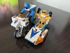 ポピー ポピニカ 秘密戦隊ゴレンジャー イエロー ブルー ブルーマシーン6050 昭和レトロ】 ポピー ポピニカ 秘密戦隊ゴレンジャー ブルーマシーン