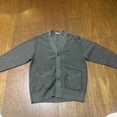 GU メンズ カーディガン グレー Sサイズのサムネイル