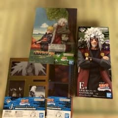 NARUTO 自来也(센토모드) 피규어 & 클리어 파일 세트