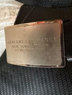 ARMANI EXCHANGE ベルト 購入前コメント下さい！のサムネイル