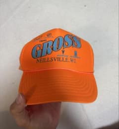 ヴィンテージ メッシュキャップ オレンジGROSS NEILLSVILLE WIのサムネイル