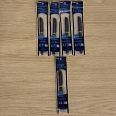 Pentel EUROボールペン5本セット 0.5mm ×1本、0.7mm×4本のサムネイル