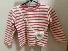 goodday ボーダー長袖カットソー 120cmのサムネイル