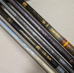 ダイワクロスカーボリーガルシマノ小磯ホリデー磯など磯竿5本 - メルカリ