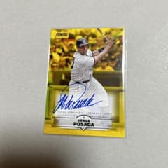 topps 2025 stadium club 『ホルヘ・ポサダ オート』 - メルカリ