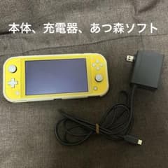 の*よ様 Switch Lite イエロー 充電器 あつまれどうぶつの森ソフト付